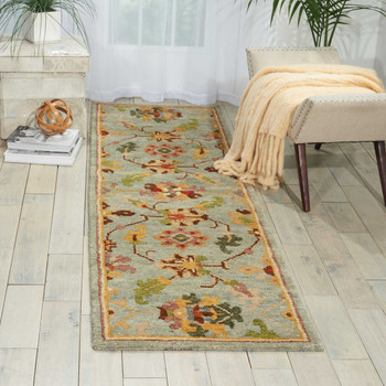 Nourison Tahoe Ta13 Seaglass Area Rugs