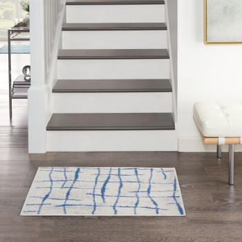 Nourison Whimsicle Whs09 Ivory Blue Area Rugs Nourison Whimsicle Whs09 Ivory Blue Area Rugs