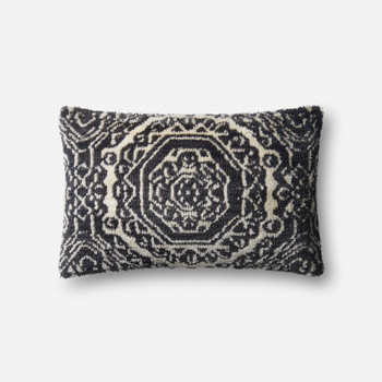 Loloi Pillows P0578 Black / White