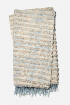 Loloi Throws T0031 Lt. Blue 4'-2" X 5'