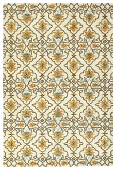 Kaleen Helena Hand-tufted 3214-03 Beige Area Rugs