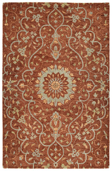 Kaleen Chancellor Hand-tufted Cha01-06 Brick Area Rugs