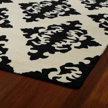 Kaleen Evolution Hand Tufted Evl05-02 Black Area Rugs