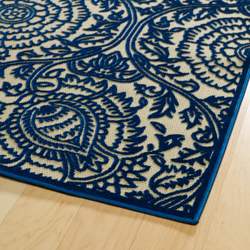 Kaleen A Breath Of Fresh Air Machine Made Fsr102-22 Navy Area Rugs