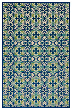 Kaleen A Breath Of Fresh Air Machine Made Fsr104-17 Blue Area Rugs