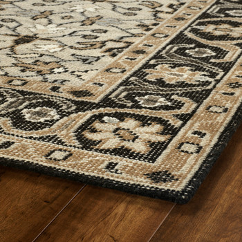 Kaleen Herrera Hand-knotted Hra05-84 Oatmeal Area Rugs