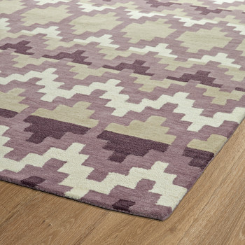 Kaleen Lakota Hand-tufted Lkt03-95 Purple Area Rugs