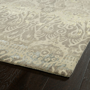 Kaleen Mercery Hand Tufted Mer01-75 Grey Area Rugs