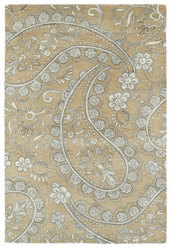 Kaleen Melange Hand Tufted Mlg01-43 Camel Area Rugs