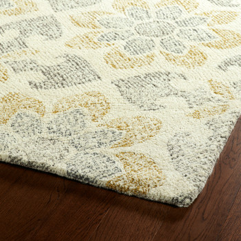 Kaleen Montage Hand Tufted Mtg02-01 Ivory Area Rugs