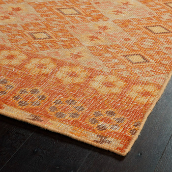 Kaleen Relic Hand-knotted Rlc04-89 Orange Area Rugs