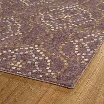 Kaleen Rosaic Hand Tufted Roa08-109 Grape Area Rugs