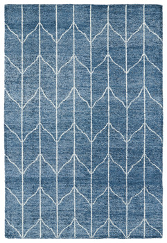 Kaleen Solitaire Hand Woven Sol05-10 Denim Area Rugs