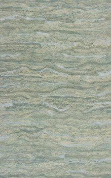 KAS Rugs Serenity 1252 Seafoam Breeze Hand-tufted Area Rugs