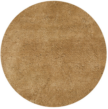 KAS Rugs Bliss 1567 Gold Shag Hand-woven Area Rugs