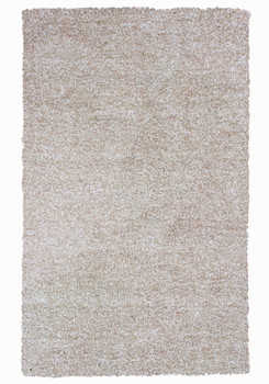 KAS Rugs Bliss 1580 Ivory Heather Shag Hand-woven Area Rugs