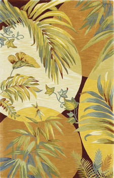 KAS Rugs Sparta 3113 Coral/ivory Breezes Hand-tufted Area Rugs