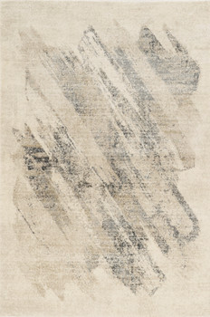 KAS Rugs Hue 4715 Ivory/grey Luster Machine-woven Area Rugs