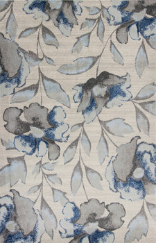 KAS Rugs Stella 6261 Grey/blue Amira Machine-woven Area Rugs