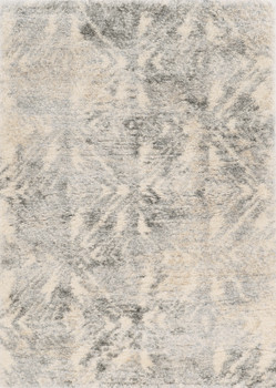 KAS Rugs Merino 6703 Ivory/grey Vintage Machine-woven Area Rugs