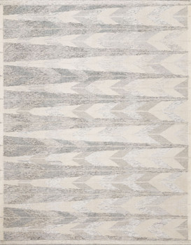 Loloi Evelina Eve-02 Pewter / Silver Hand Woven Area Rugs