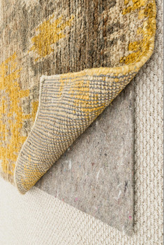 Loloi Dual Grip Felted Rug Pad Fpad1 Grey Machine Made Area Rugs