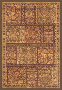 Abacasa Essentials 2018 Machine-woven Traditional Abacasa Essentials Bazzar Gold/sage/brown Area Rug - 8 X 10 Rectangle Area Rug