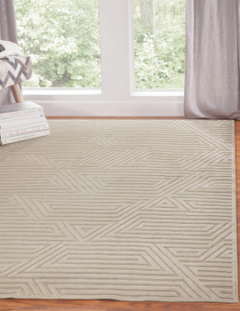 Abacasa Napa 6175 Machine-Woven Ivory Area Rugs