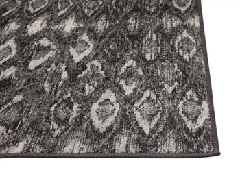 Abacasa Sonoma 7297 Machine-woven Charcoal, Grey, Ivory Area Rugs