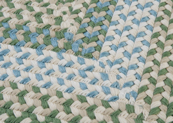 Colonial Mills Montego Mg19 Lily Pad Green Area Rugs