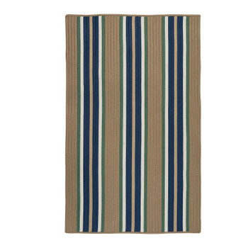 Colonial Mills Mesa Stripe Ms39 Taupe Isle Area Rugs