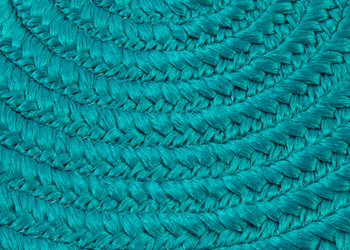 Colonial Mills Reversible Flat-braid (oval) Runner Rv56 Aqua Area Rugs