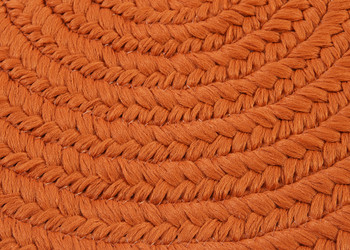 Colonial Mills Reversible Flat-braid (oval) Runner Rv74 Rust Area Rugs
