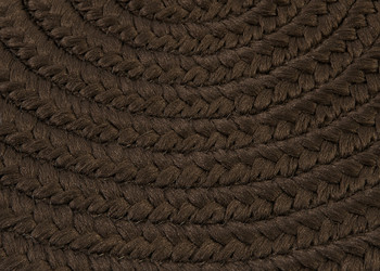 Colonial Mills Reversible Flat-braid (oval) Runner Rv84 Earth Brown Area Rugs