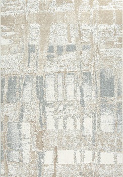 Dynamic Mysterio Machine-made 1205 Ivory Area Rugs
