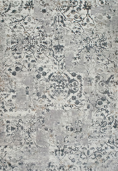 Dynamic Quartz Machine-made 25010 Light Grey Area Rugs