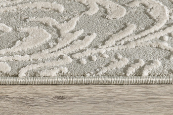 Dynamic Quartz Machine-made 27020 Light Grey Area Rugs