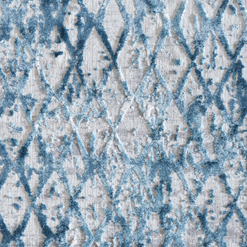 Dynamic Quartz Machine-made 27039 Ivory/blue Area Rugs