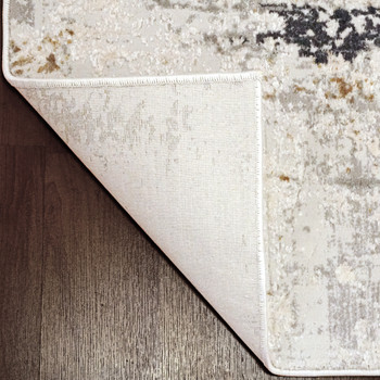 Dynamic Quartz Machine-made 27048 Ivory/grey Area Rugs