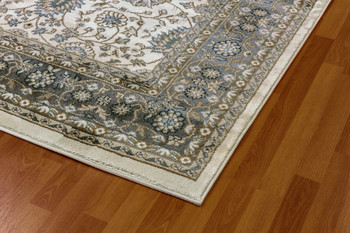 Dynamic Yazd Machine-made 2803 Ivory/grey Area Rugs