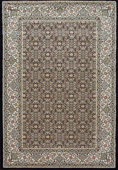 Dynamic Ancient Garden Machine-made 57011 Navy Area Rugs