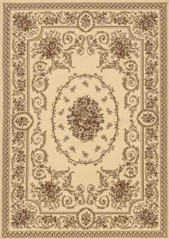 Dynamic Legacy Machine-made 58022 Ivory Area Rugs