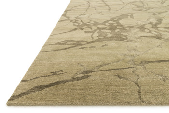 Loloi Hermitage He-13 Beige / Ash Hand Knotted Area Rugs