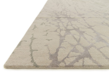 Loloi Hermitage He-14 Metal Hand Knotted Area Rugs