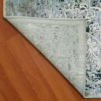 Dynamic Icon Machine-made 9324 Grey/blue Area Rugs