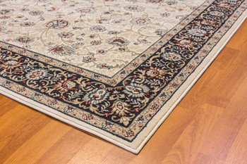 Dynamic Melody Machine-made 985022 Ivory Area Rugs