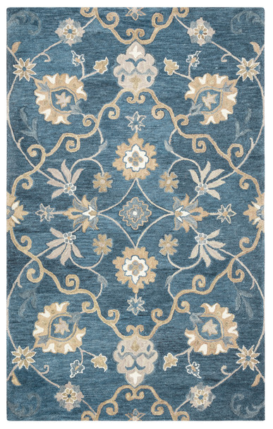 Rizzy Home Leone LO9985 Traditional Motifs Hand Tufted Area Rugs