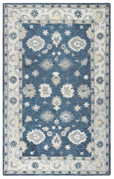 Rizzy Home Leone LO9993 Traditional Motifs Hand Tufted Area Rugs
