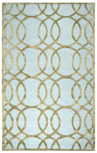 Rizzy Home Monroe ME079A Geometric/trellis Hand Tufted Area Rugs