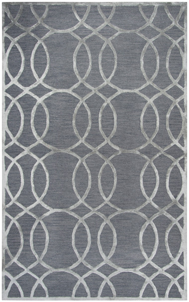 Rizzy Home Monroe ME313A Geometric Hand Tufted Area Rugs